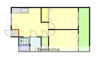 広島県広島市西区中広町3丁目【マンション】の間取り