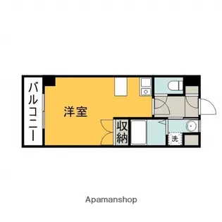 広島県広島市中区西十日市町【マンション】の間取り