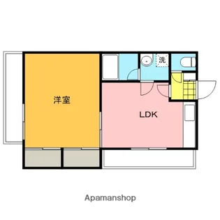 広島県広島市南区翠5丁目【マンション】の間取り