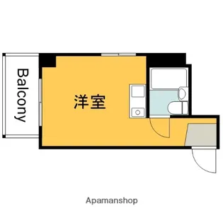 里見ビル【4階】の間取り