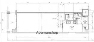 広島県広島市中区中町【マンション】の間取り
