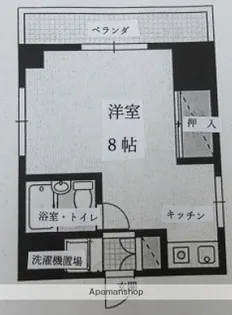 ダイアパレス舟入本町【3階】の間取り