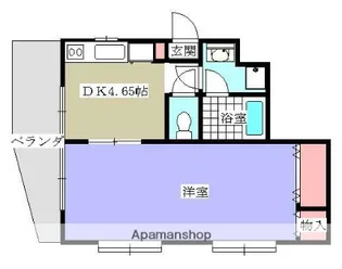 広島県広島市南区宇品御幸2丁目【マンション】の間取り