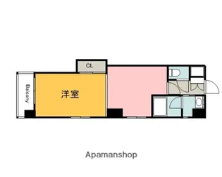 ビバーチェ平野町【4階】の間取り