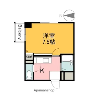 EAST PALACE【4階】の間取り