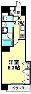 BONDBLD.Ⅲ【4階】の間取り