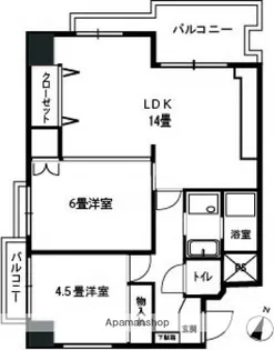 広島県広島市南区出汐1丁目【マンション】の間取り