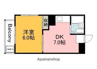 広島県広島市安佐南区古市2丁目【マンション】の間取り