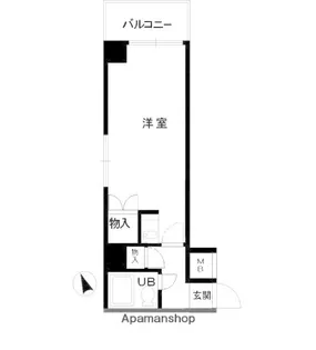 ワイアンドワイ宝町ビル【3階】の間取り