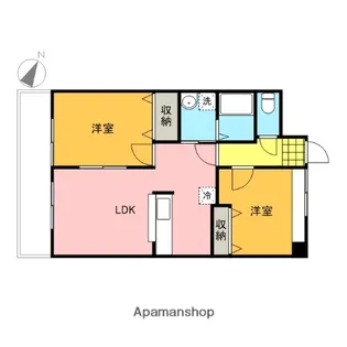 広島県広島市安佐北区倉掛3丁目【マンション】の間取り