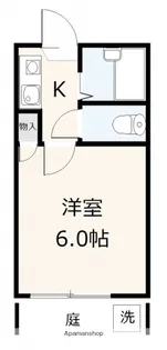 広島県広島市安芸区船越2丁目【アパート】の間取り