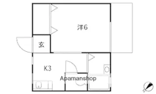 広島県広島市安佐南区長束1丁目【アパート】の間取り