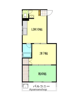 ツバメビル【4階】の間取り