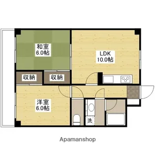 広島県広島市安佐南区東原1丁目【マンション】の間取り