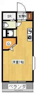 広島県広島市南区旭2丁目【マンション】の間取り