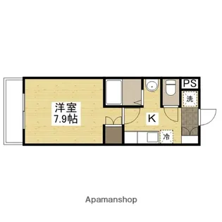 広島県広島市安佐北区可部3丁目【マンション】の間取り