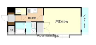広島県広島市安佐南区中須1丁目【マンション】の間取り