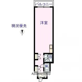 アポイントビル舟入幸町【4階】の間取り