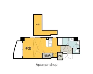 Lion大手町【7階】の間取り