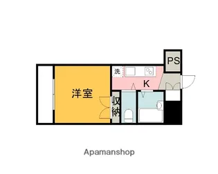 片山ビル8【3階】の間取り