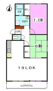 広島県広島市東区戸坂山根1丁目【マンション】の間取り