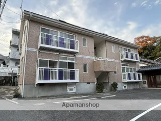 広島県広島市安佐南区上安2丁目【アパート】の外観