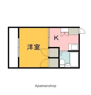 広島県安芸郡府中町大須3丁目【マンション】の間取り