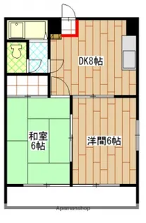 広島県広島市西区小河内町2丁目【マンション】の間取り