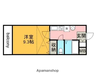 広島県広島市西区庚午中2丁目【アパート】の間取り