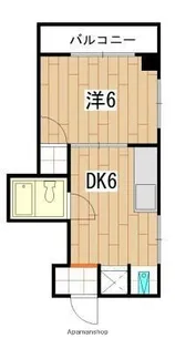 広島県広島市西区中広町2丁目【マンション】の間取り
