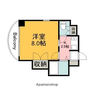 ESPERANZA宝町【3階】の間取り