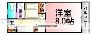 広島県広島市安佐北区可部5丁目【マンション】の間取り