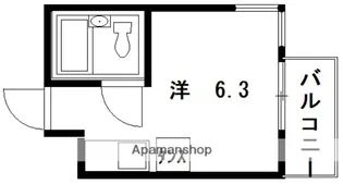 広島県広島市東区牛田中1丁目【マンション】の間取り