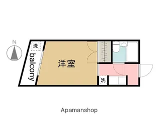 広島県広島市佐伯区五日市5丁目【マンション】の間取り