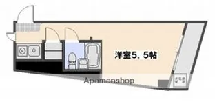 広島県広島市佐伯区五日市5丁目【マンション】の間取り