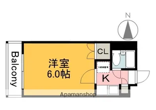 広島県広島市安佐南区長束4丁目【マンション】の間取り