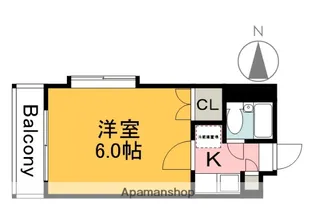 広島県広島市安佐南区長束4丁目【マンション】の間取り
