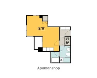 パインヒルズ東白島【4階】の間取り