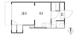 広島県広島市南区翠5丁目【マンション】の間取り
