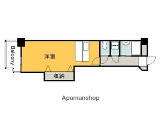 広島県広島市東区牛田本町1丁目【マンション】の間取り