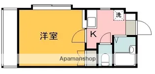 広島県広島市西区上天満町【マンション】の間取り
