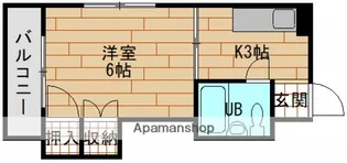 広島県広島市西区己斐本町2丁目【マンション】の間取り