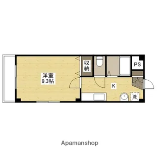 広島県広島市安佐南区山本3丁目【マンション】の間取り
