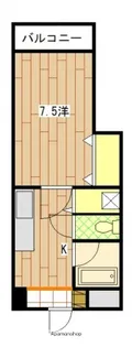 広島県広島市西区中広町2丁目【マンション】の間取り
