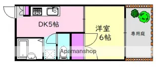 広島県広島市東区牛田早稲田2丁目【アパート】の間取り