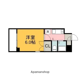 片山ビル10【404号室】の間取り