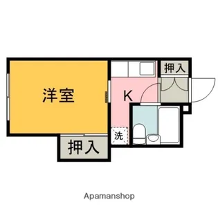 広島県広島市東区戸坂くるめ木1丁目【マンション】の間取り