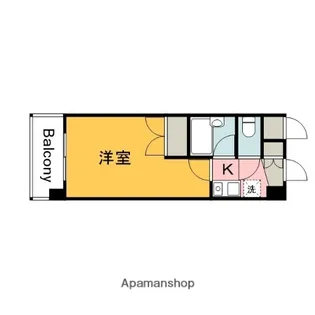 広島県広島市安佐北区落合1丁目【マンション】の間取り