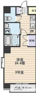 広島県広島市安佐南区古市1丁目【マンション】の間取り