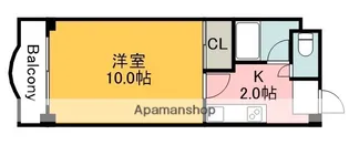 広島県広島市南区皆実町1丁目【マンション】の間取り